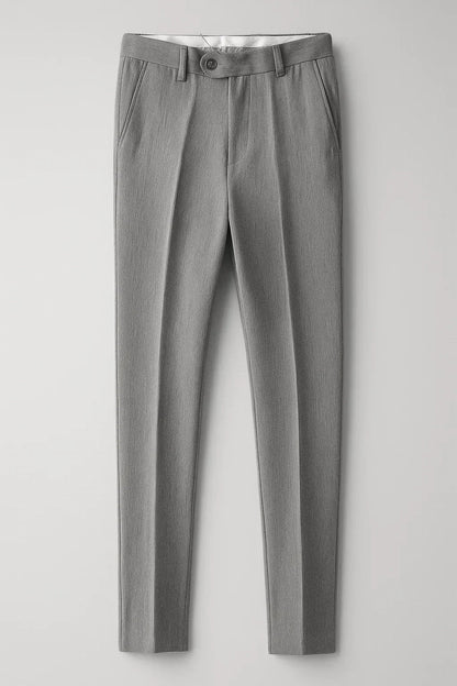 Men’s Slim-Fit Tailored Pants – Classic Stretch
