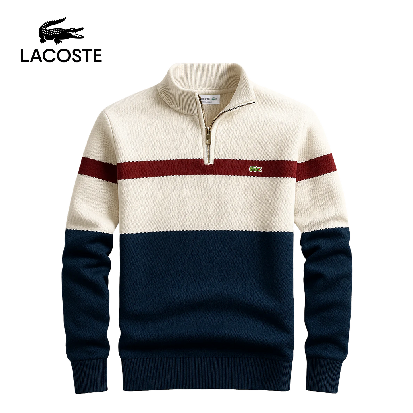 Elegant half-zip sweater – Heritage LC