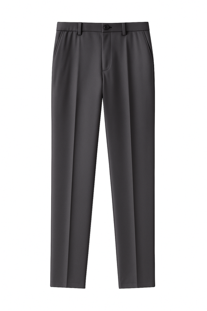 Men’s Classic Formal Pants – Slim Fit Dress Trousers with Stretch