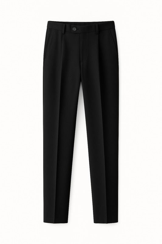 Men’s Slim-Fit Tailored Pants – Classic Stretch